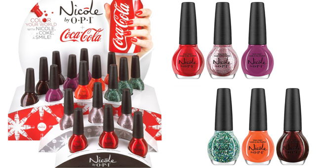 Beauty News, opi, เล็บ, น้ำยาทาเล็บ, สีทาเล็บ, ทาเล็บ, คอลเลคชั่นใหม่, ล่าสุด, ออกใหม่, สีสวย, coca cola, โค้ก, Nicole by OPI Coca Cola, ดี, น่าซื้อ, น่าสนใจ