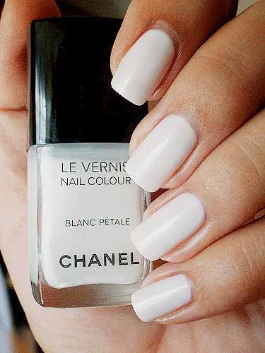 Chanel Nail Polish Vernis Blanc ยาทาเล็บ ชาแนล สีขาว