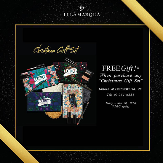 Beauty News, Illamasqua X'mas Gift Set, Illamasqua Holiday collection 2016, Illamasqua คอลเลคชั่นใหม่ล่าสุด, Illamasqua ออกใหม่, Illamasqua เซ็ตเครื่องสำอาง, Illamasqua ราคาคุ้มค่า, Illamasqua เซ็ตสุดคุ้ม, Illamasqua ของขวัญ, Illamasqua ของขวัญปีใหม่, Illamasqua ลิปสติก, Illamasqua อายแชโดว์, Illamasqua ไฮไลท์, Illamasqua น่าซื้อ