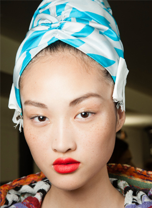 Make up, Runway, Milan fashion week, Ready-to-wear, SS 2015, แต่งหน้า, รันเวย์, เทรนด์, สปริง, ซัมเมอร์, 2015, Trend, นางแบบ, backstage, เครื่องสำอาง, ใหม่, ฮิต, Missoni