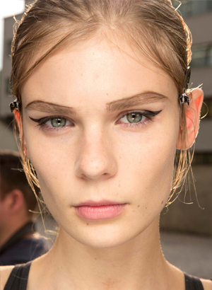 Make up, Runway, Milan fashion week, Ready-to-wear, SS 2015, แต่งหน้า, รันเวย์, เทรนด์, สปริง, ซัมเมอร์, 2015, Trend, นางแบบ, backstage, เครื่องสำอาง, ใหม่, ฮิต, Prada