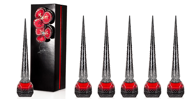 Beauty News, nail polish, Christian Louboutin, Starlight Rouge Louboutin, Nail Lacquer, สีทาเล็บ, ยาทาเล็บ, น้ำยาทาเล็บ, สีแดง, limited edition, ของขวัญ, ออกใหม่, ฮอลิเดย์, 2014, holiday, หรูหรา, สวยงาม, น่าซื้อ