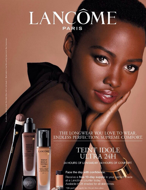 Beauty News, Lupita Nyong’o, Lancôme, foundation