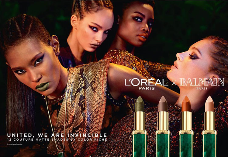 Beauty News, L’Oréal Paris X Balmain, ลิปสติก L’Oréal Paris ใหม่, ลิปสติก Balmain, Balmain คอลเลคชั่นใหม่, Balmain ออกลิปสติก, Olivier Rousteing, ลิปสติกแซ่บ, ลิปสติกลอรีอัล, ลอรีอัลคอลเลคชั่นใหม่, ลอรีอัล Limited Edition, ลอรีอัล X เบาล์แมง