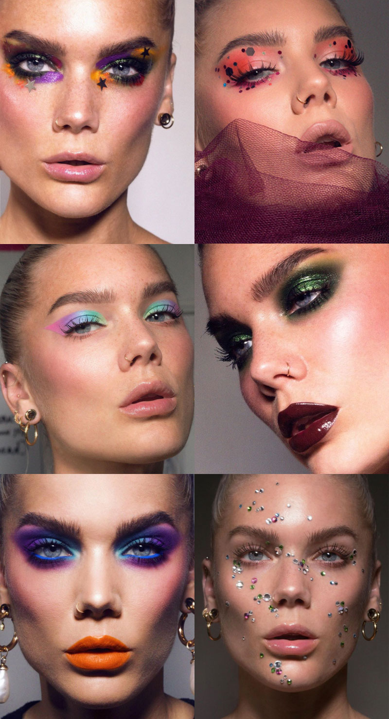 Makeup Trend, Makeup Artist, เมคอัพอาร์ทิส, ช่างแต่งหน้า, IG, Instagram, เมคอัพลุค, Makeup Look, แต่งหน้า, Nikki Makeup, Linda Hallberg, Evelyn Affleck Makeup Artist, BEAUTY IS BORING, Vlada Haggerty Makeup Artist, Marie Dausell, Kale Teter, Dana Vaughan, Lottie, Tiana