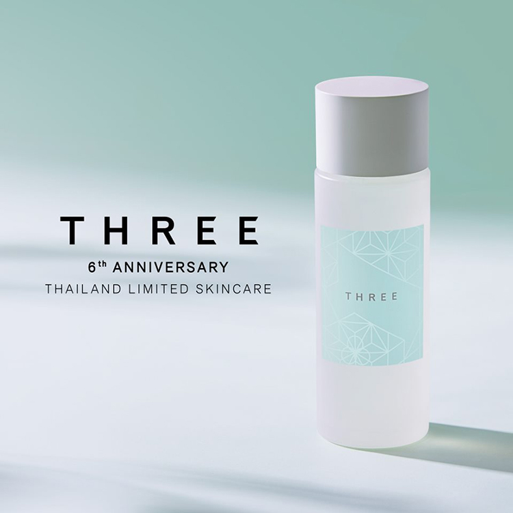 Beauty News, THREE Thailand Limited Skincare, THREE Cosmetics, THREE 6th Anniversary, THREE โลชั่นบำรุงผิว, THREE ออกใหม่, THREE คอลเลคชั่นใหม่, THREE น้ำตบ