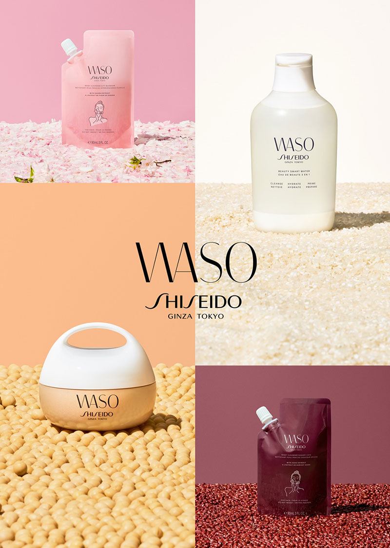 Beauty News, WASO by Shiseido, WASO Spring/Summer 2020, WASO คอลเลคชั่นใหม่, WASO สกินแคร์, WASO Giga-Hydrating Rich Cream, WASO Beauty Smart Water, WASO Reset Cleanser City Blossom, WASO Reset Cleanser Sugary Chic, ราคา, เท่าไร