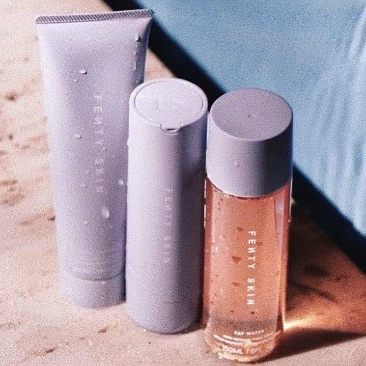 Beauty News, Fenty Skin, Fenty Beauty, Rihanna, สกินแคร์, ผลิตภัณฑ์บำรุงผิว, ริฮานน่า, Total Cleanser, Fat Water Toner, Day Cream with SPF, แบรนด์ใหม่, ไอเทมใหม่, คอลเลคชั่นใหม่, ออกใหม่