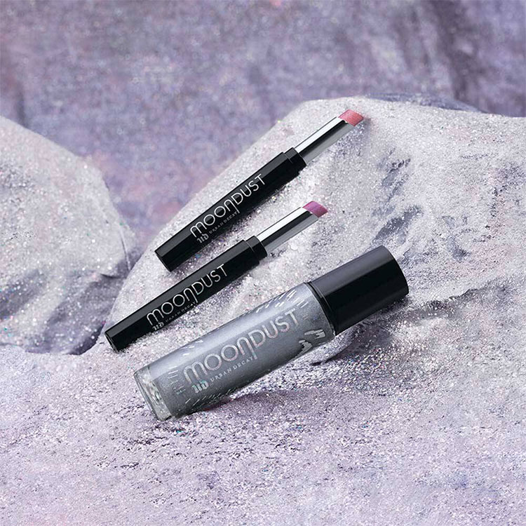 Beauty News, Urban Decay, Urban Decay Moondust Collection, Urban Decay คอลเลคชั่นใหม่, Urban Decay ออกใหม่, Urban Decay มาใหม่, Urban Decay ชิมเมอร์, Urban Decay อายแชโดว์, Urban Decay ลิปสติก, Urban Decay ไฮไลท์, Moondust Lip Eclipse Shimmer Lipstick, Moondust Glitter Liquid Face & Body Illuminizer, Moondust Eyeshadow