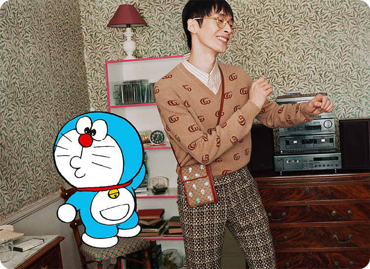 Fashion News, Doraemon X Gucci, Gucci, Spring 2021, Lunar New Year 2021, Chinese New Year 2021, โดราเอมอน, ฉลองครบรอบ 50 ปี, กุชชี่, ฉลองครบรอบ 100 ปี, คอลเลคชั่นใหม่, ลายน่ารัก, ลายโดราเอมอน, โดเรมอน, ออกใหม่