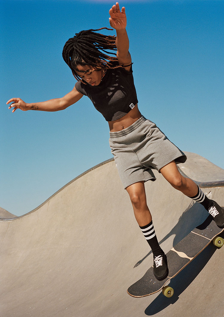 Fashion News, H&M, Summer 2021, Skate-and-Surf, Black Girls Skate, คอลเลคชั่นใหม่, ออกใหม่, ชุด, เสื้อผ้า, ชุดว่ายน้ำ, เสื้อผ้าผู้หญิง, สเก็ตบอร์ด, เซิร์ฟสเก็ต, เซิร์ฟ