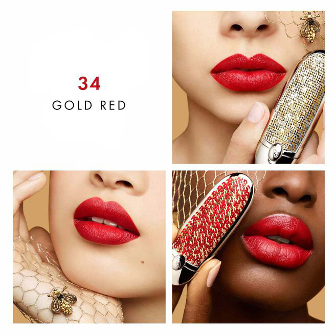 Beauty News, Guerlain, The Gold Wish Collection, Holiday 2021, คอลเลคชั่นใหม่, ออกใหม่, มาใหม่, Limited Edition, ลิปสติก, บรอนเซอร์, ไฮไลท์, ไฮไลท์มุก, เคสลิปสติก