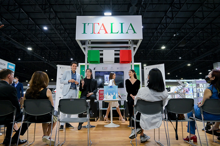 Beauty News, THE ITALIAN PAVILION, COSMOPROF CBE ASEAN 2022, บิวตี้แบรนด์อิตาลี, ประเทศไทย, สถานเอกอัครราชทูตอิตาลีประจำประเทศไทย, สำนักงานพาณิชย์อิตาเลียน, ITA Italian Trade Agency, COSMETICA ITALIA, THE ITALIAN PAVILION, COSMOPROF CBE ASEAN 2022, อิตาเลียน