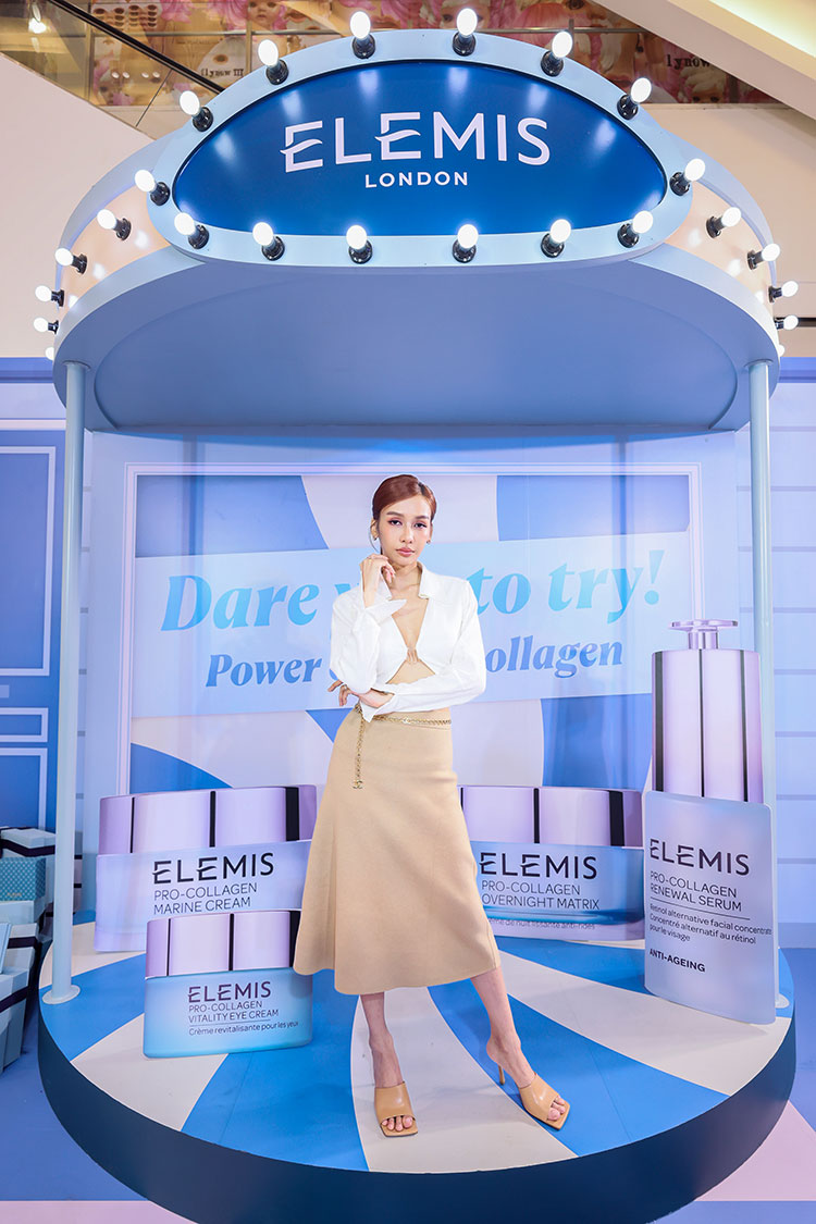 Beauty News,  ELEMIS, ประเทศไทย, โบกี้ไลอ้อน, Friend Of ELEMIS, Bowkylion, Dare you to try: Power of Pro-Collagen, คนแรก, ของประเทศไทย, อีเวนท์, ดูแลผิวสวย