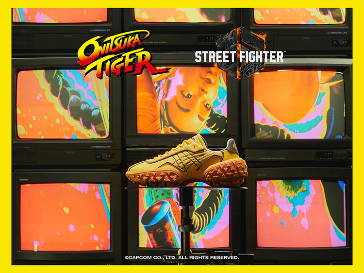 Fashion News, Onitsuka Tiger, Street Fighter 6, Onitsuka Tiger x Street Fighter 6, รองเท้า, กีฬา, สนีกเกอร์, คอลเลคชั่นใหม่, คอลลาบอเรชั่น, เกมส์, ENDACTUS