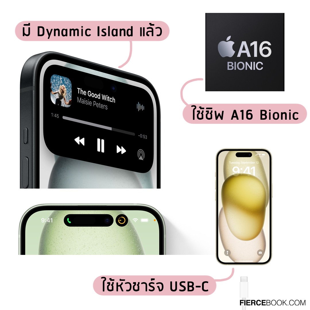 Lifestyle, iPhone 15, iPhone 15 Plus, iPhone 15 Pro, iPhone 15 Pro Max, เปิดตัว,​ Apple, Apple Event 2023, ไอโฟน 15, ราคา, เท่าไร, สเป็ก, มีอะไรใหม่, ออกใหม่, มาใหม่, 12 ก.ย.