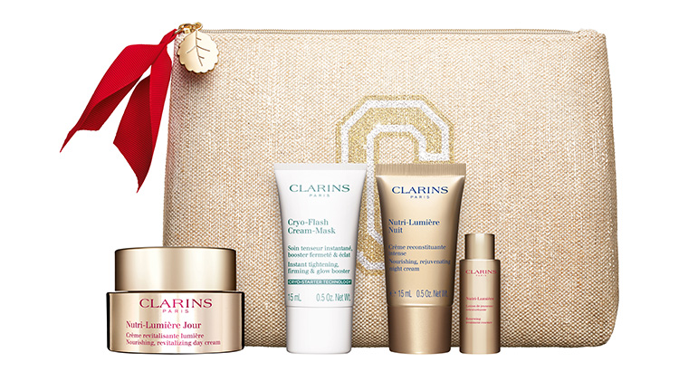 Beauty News, Clarins, Holiday 2023, Embrace the Parade of Surprises, ชุดของขวัญ, เซ็ตของขวัญ, เทศกาล, ปีใหม่, คริสต์มาส, ราคาสุดคุ้ม, เซ็ตผลิตภัณฑ์, DOUBLE SERUM, FACIAL LIFT, LIP OIL, Face Oil, Body Oil