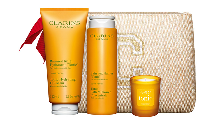 Beauty News, Clarins, Holiday 2023, Embrace the Parade of Surprises, ชุดของขวัญ, เซ็ตของขวัญ, เทศกาล, ปีใหม่, คริสต์มาส, ราคาสุดคุ้ม, เซ็ตผลิตภัณฑ์, DOUBLE SERUM, FACIAL LIFT, LIP OIL, Face Oil, Body Oil