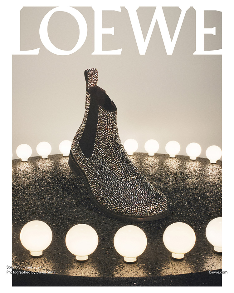 Fashion News, LOEWE, LOEWE Men, Spring/Summer 2024, โกบอลแบรนด์แอมบาสเดอร์, Global Brand Ambassador, Jamie Dornan, Omar Apollo, Puzzle fold tote, Campo, Lynda Benglis, David Sims