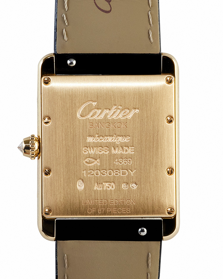 Fashion News, Cartier, คาร์เทียร์, นาฬิกา, Limited Edition, พิเศษ, Tank Louis Cartier Bangkok Edition, แบงค็อก, Bangkok Edition, Tank, แทงก์, ราคา, เท่าไร