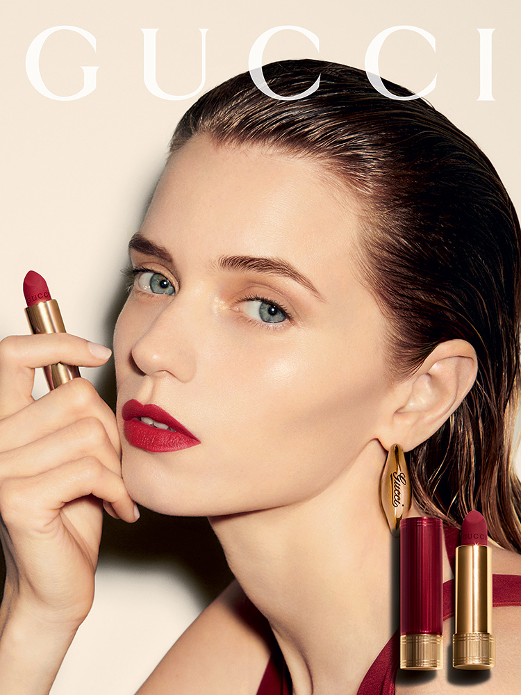 Beauty News, Gucci Beauty, Rosso Ancora Matte Lipstick, Rouge à Lèvres Mat, สี Rosso Ancora, Sabato De Sarno, ซาบาโต เดอ ซาร์โน, ผู้อำนวยการฝ่ายสร้างสรรค์