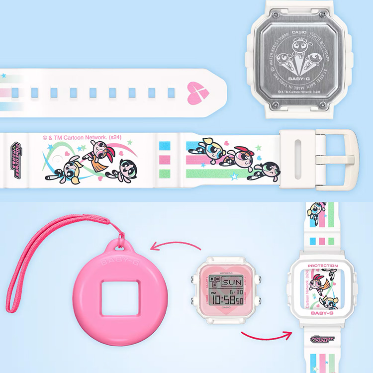 Fashion News, Casio, BABY-G, The Powerpuff Girls, collaboration, คอลเลคชั่น, พิเศษ, ออกใหม่, น่ารัก, พาวเวอร์พัฟเกิร์ล, ราคา, เท่าไร, เข้าไทยแล้ว