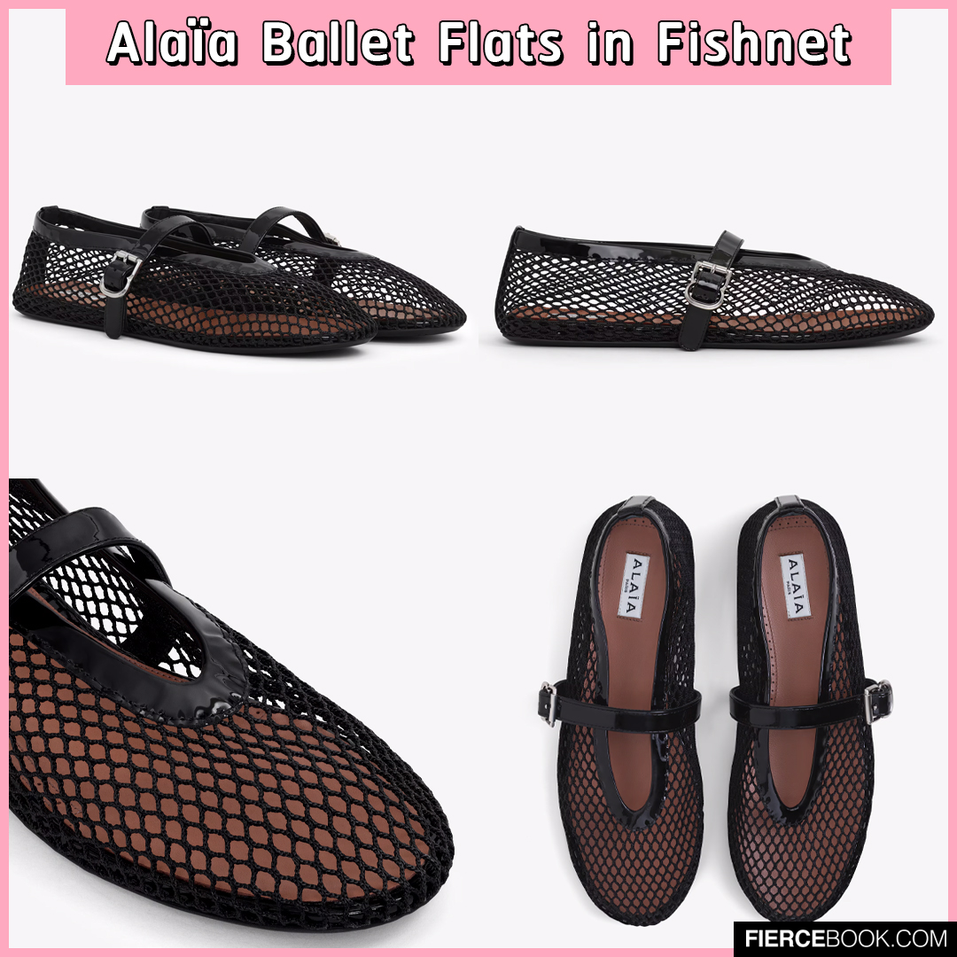 Fashion, รองเท้า, Ballet Flats, รองเท้าส้นแบน, ส้นเตี้ย, บัลเลต์, Miu Miu Leather Ballerinas, Rene Caterina Black and Silver Ballerina 10, Alaïa Ballet Flats in Fishnet, Sandy Liang Criss Cross Pointe in Ballet Satin, Valentino Rockstud Velvet Ballerina, Marni Pink Nappa Leather Seamless Little Bow Ballet Flat, Jonak Ballet Flats with Laces