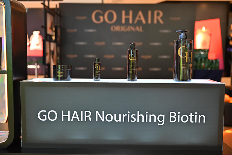 Beauty News, GO HAIR, Nourishing Biotin Shampoo, Nourishing Biotin Treatment, พรีเซ็นเตอร์, อแมนด้า ออบดัม, ผมสวยพลัส ไม่ปัดตก, แบรนด์ไทย, แชมพู, ทรีทเมนท์, ดูแลเส้นผม, eveandboy