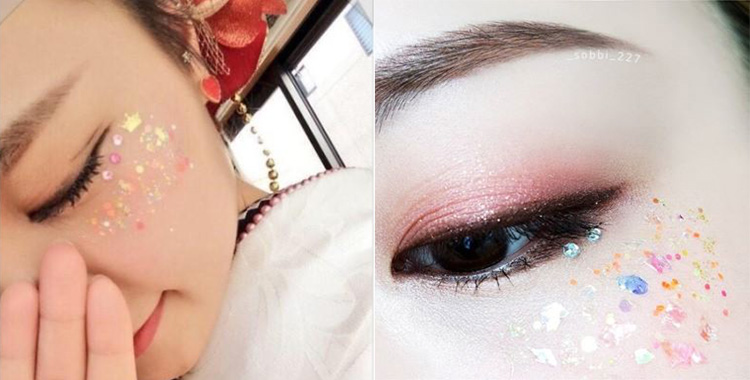 Makeup Trends, Kira Kira Makeup, เทรนด์แต่งหน้า 2017, เทรนด์แต่งหน้าเกาหลี, เทรนด์แต่งหน้ากลิตเตอร์, Glittery Makeup, เทรนด์แต่งหน้า, makeup trend, korean makeup trend, แต่งหน้าสไตล์เกาหลี, แต่งหน้าไสตล์ญี่ปุ่น, เทรนด์แต่งหน้าฮาราจุกุ, เทรนด์แต่งหน้าสาวญี่ปุ่น, เทรนด์แต่งหน้าใหม่, แต่งหน้าด้วยกลิตเตอร์, ติดกลิตเตอร์ที่หน้า, แต่งหน้ามีกลิตเตอร์, กลิตเตอร์, ปัดแก้มสูง, เทรนด์